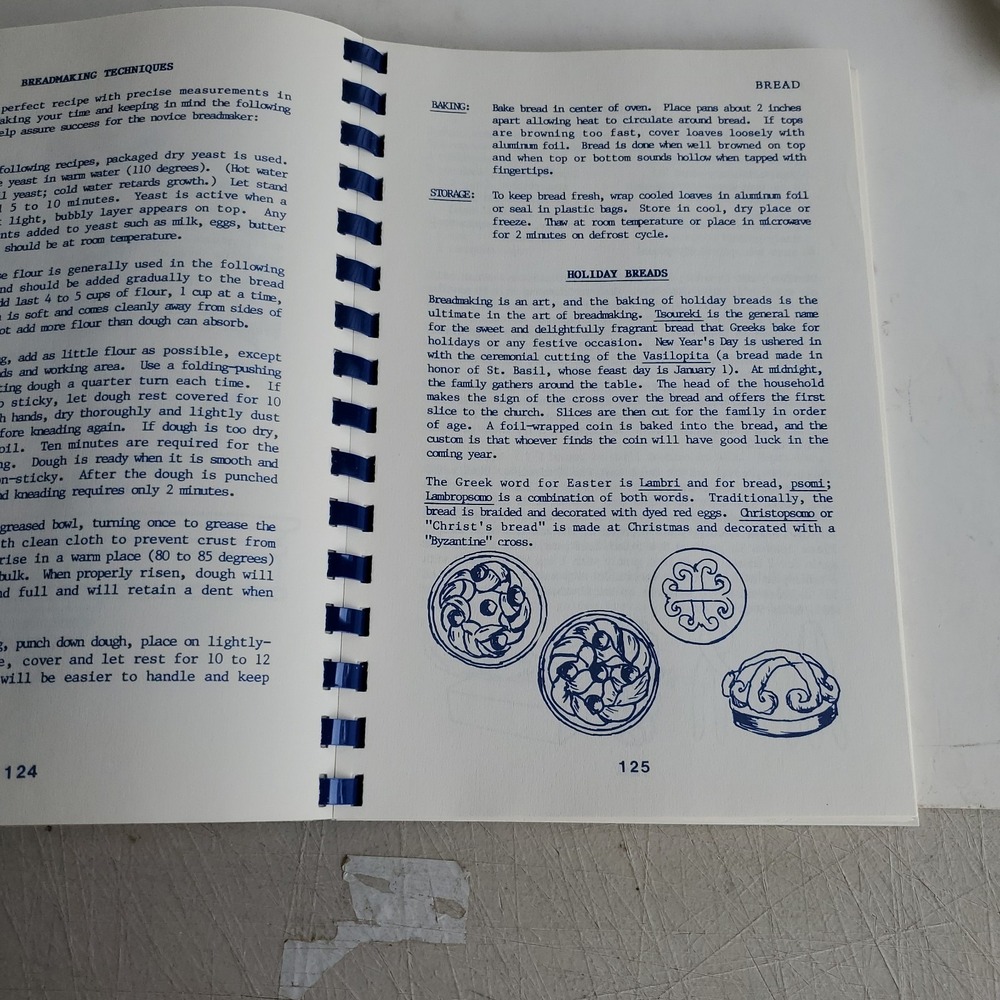 Popular Greek Recipes VTG Cookbook Lot of 3 Grecian Plate Forum Feasts NOS Spira - Picture 15 of 16